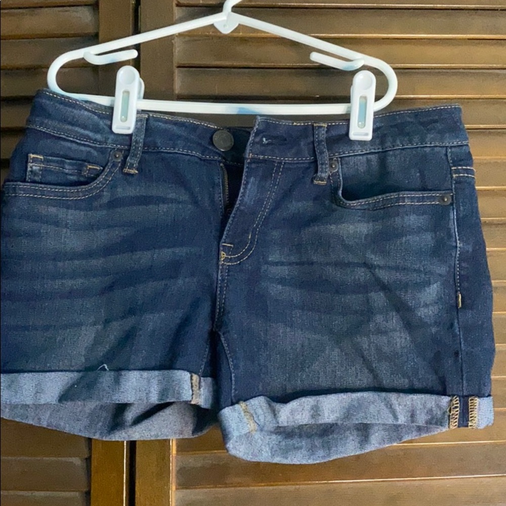 Aeropostale Midi Denim Shorts
